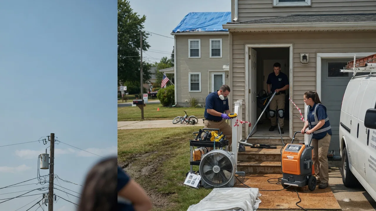 Water Damage Repair in Leesburg, TX near me